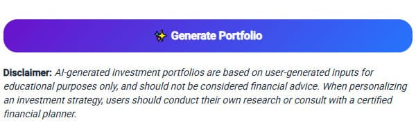 portfoliogpt select preferred assets